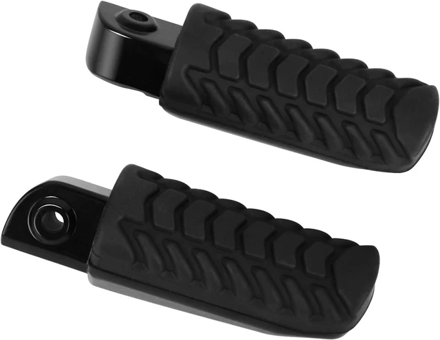 Alt view image 5 of 7 - Rear Passenger Footrests Foot Pegs w/Brackets for Kawasaki Ninja