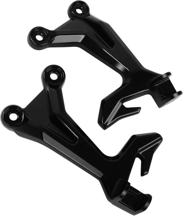 Alt view image 4 of 7 - Rear Passenger Footrests Foot Pegs w/Brackets for Kawasaki Ninja