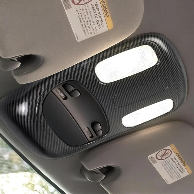 Alt view image 7 of 7 - Front LED Overhead Console Assembly Compatible with Dodge Ram 1500 2500 3500 2002-2010 Cab Interior Dome Reading Light Replace 1DK78BD1AA