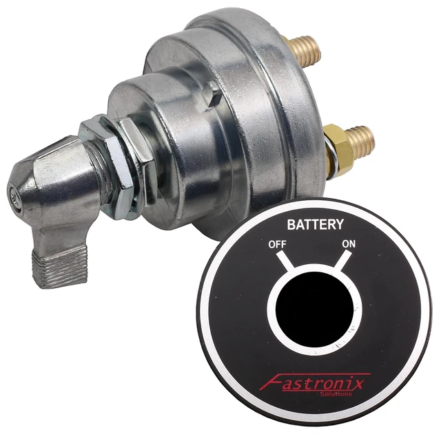 Alt view image 2 of 7 - High Current Master Battery Disconnect Switch Kit