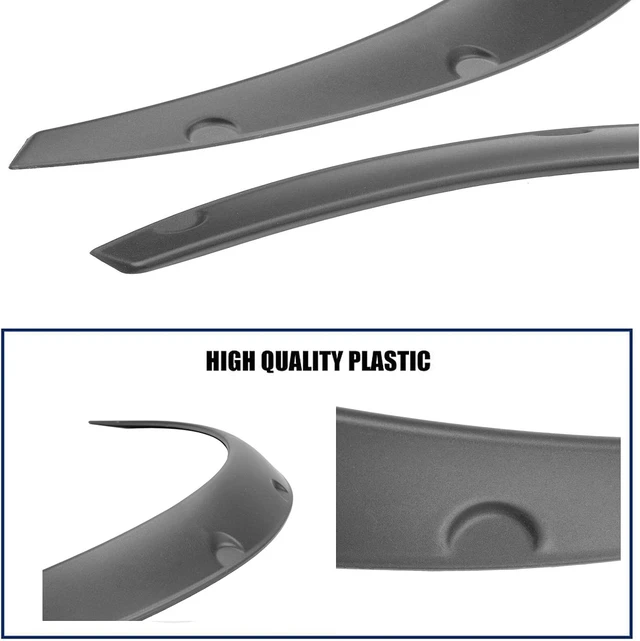 Alt view image 7 of 7 - 4PCS Universal Fender Flares 2"/50mm Wide