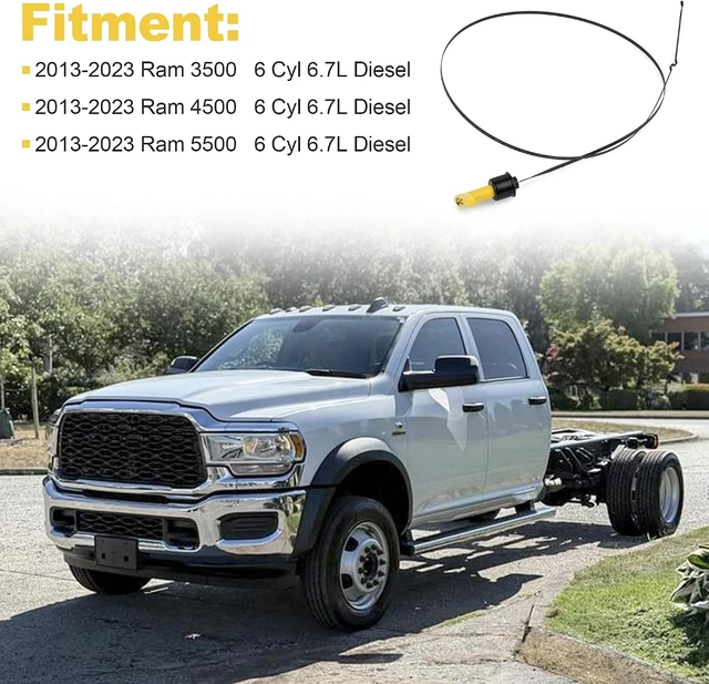 Alt view image 5 of 7 - Transmission Fluid Dipstick 4627905AC For Dodge Ram 3500 6.7L 2013-2023