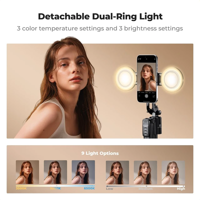Alt view image 4 of 7 - 71 Auto Face Tracking Tripod