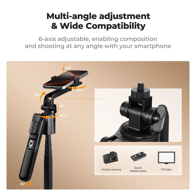 Alt view image 5 of 7 - 71 Auto Face Tracking Tripod