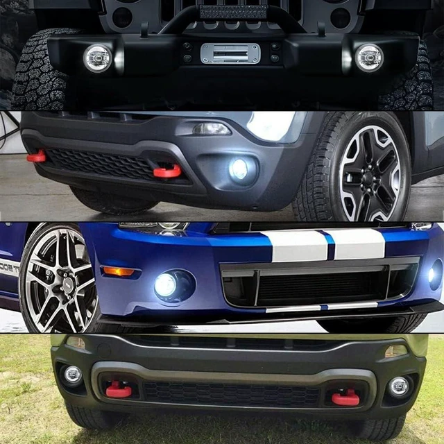 Alt view image 6 of 7 - Fog Light Assembly Fit for Mitsubishi Outlander 2014-2016 3.5 Inch Round Clear Lens Fog Light Kit with 6500k Cool White Bulbs Upgrade Replacement,Driver and Passenger Side,NI2592137