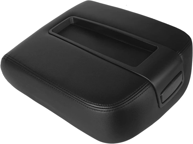 Alt view image 7 of 7 - Center Console Lid Replacement for 2007-2014 Silverado Sierra, Black