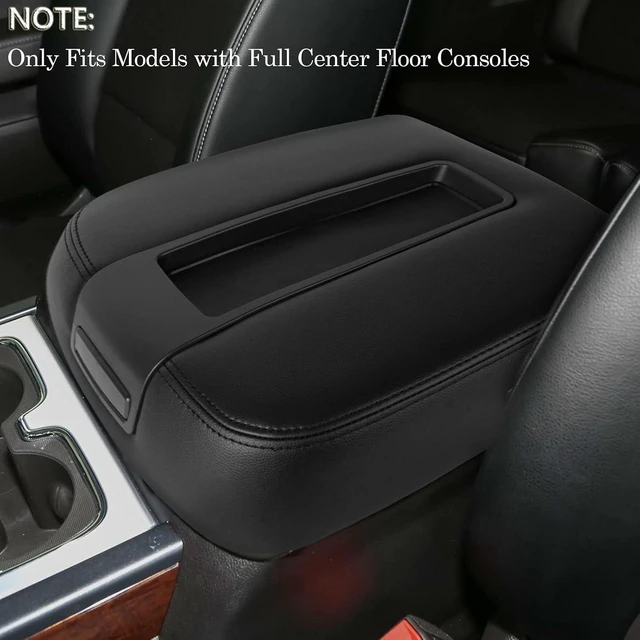 Alt view image 3 of 7 - Center Console Lid Replacement for 2007-2014 Silverado Sierra, Black
