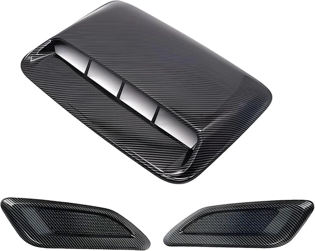 Main image of Car Hood Air Outlet Decoration Parts Nose Cover Air Outlet Modification Hood Air Outlet-carbon fiber