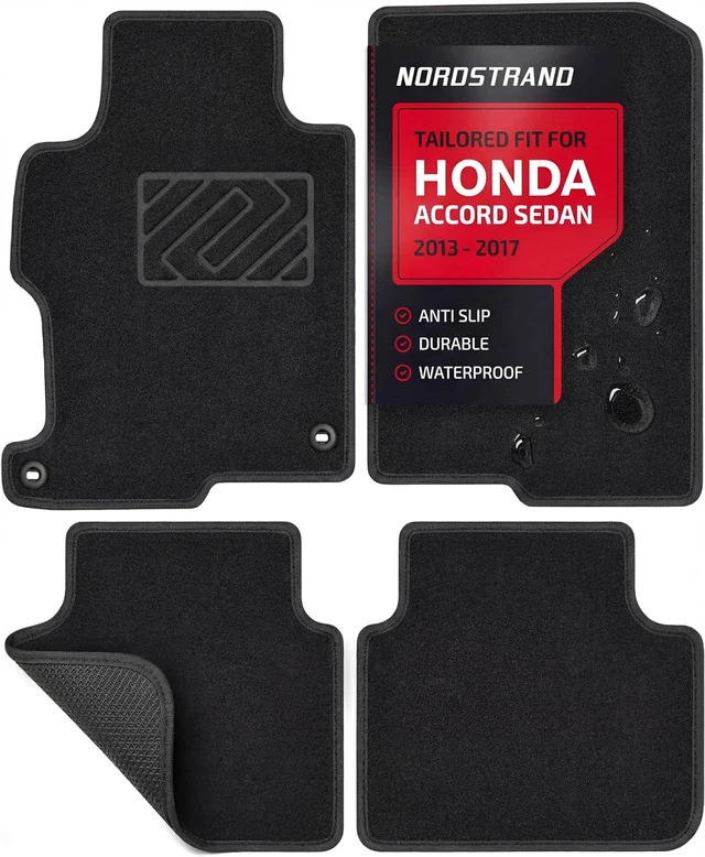 Main image of Floor Mats for Honda Accord 2013-2017 Sedan - Tailored 3D Fit