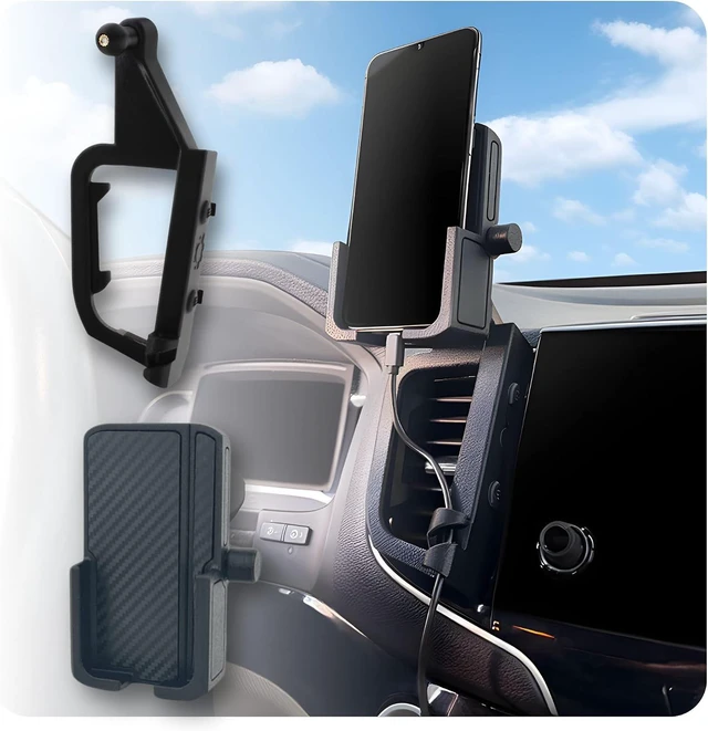 Main image of Phone Holder for Honda Pilot 2016-2022 Model Years/Custom Made/Easy to Install/No Tools Required