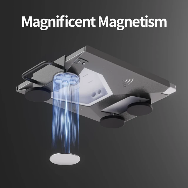 Alt view image 3 of 6 - Starlink Mini Mount, Magnetic Car Mount for Starlink Mini, Mounting Kit Accessories for Car/RV/Roof Rack/Vehicle Heavy Duty with Handle