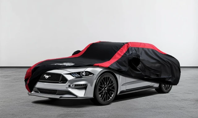 Alt view image 7 of 7 - Car Cover Waterproof Custom Fit for Ford Mustang 1994-2026