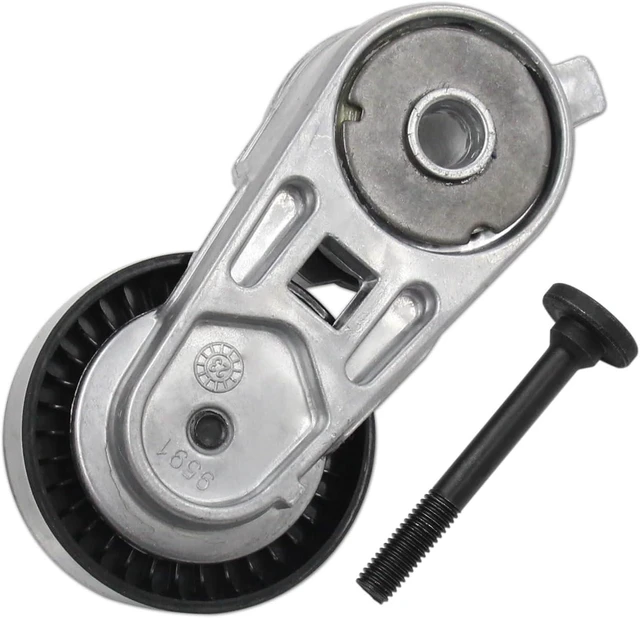 Alt view image 4 of 7 - R4 AC Compressor Bracket, LS High Mount A/C Bracket Kit with Belt Tensioner