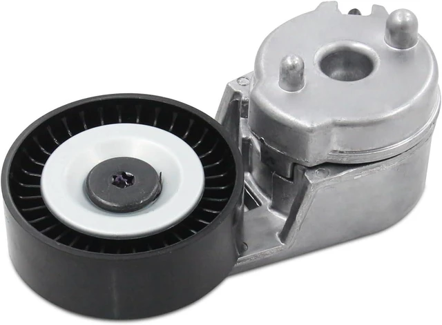 Alt view image 5 of 7 - R4 AC Compressor Bracket, LS High Mount A/C Bracket Kit with Belt Tensioner