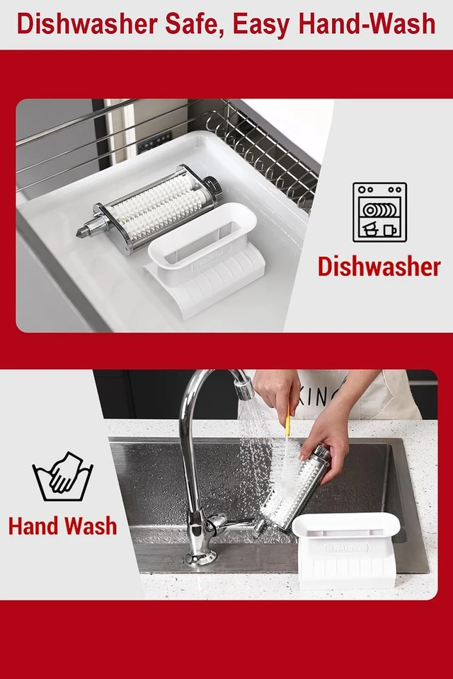 Alt view image 5 of 7 - Meat Tenderizer Attachment for KitchenAid Mixer, 3 Thickness Settings