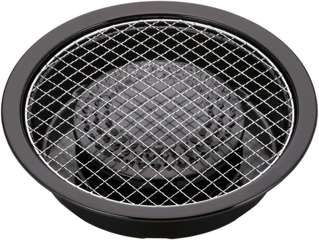 Main image of Korean Cookware Aburi Stove Top Grill Pan, Black, (CB-P-AM3)