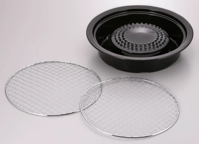 Alt view image 2 of 3 - Korean Cookware Aburi Stove Top Grill Pan, Black, (CB-P-AM3)