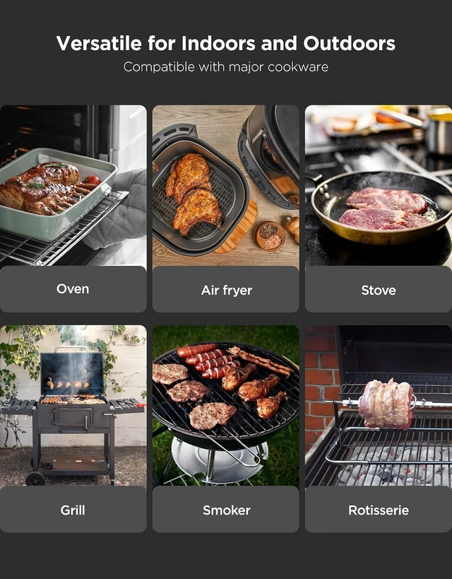 Alt view image 6 of 7 - Smart Bluetooth Wireless Meat Thermometer Digital with App Alerts