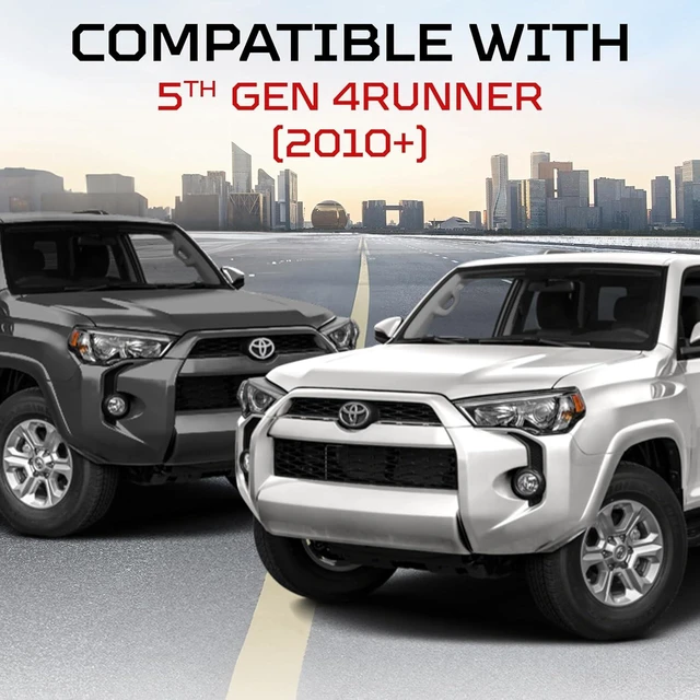 Alt view image 2 of 6 - Door Handle Covers Compatible with Toyota 4Runner 2010+ (5th Gen)