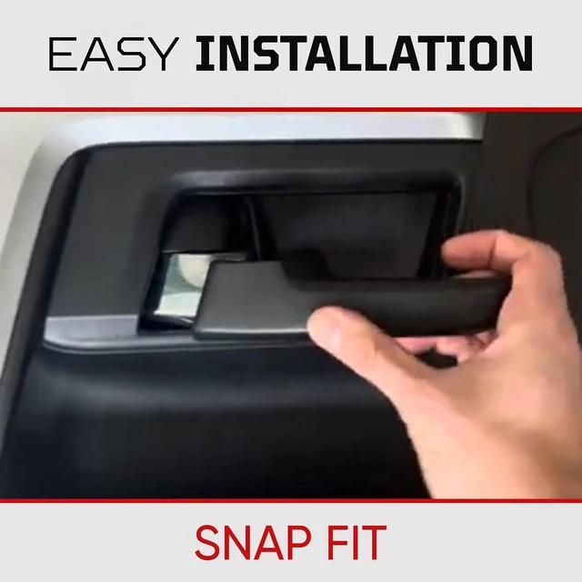 Alt view image 6 of 6 - Door Handle Covers Compatible with Toyota 4Runner 2010+ (5th Gen)
