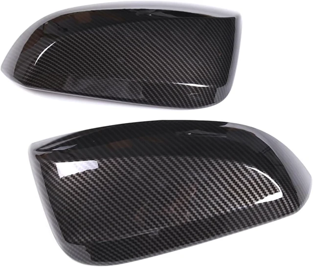 Alt view image 7 of 7 - Car Door Rear View Mirror Cover Cap Compatible with Toyota Grand Highlander 2024 2025 2026,ABS Car Outside Side Rearview Mirror Cover Trim Accessories (Carbon Fiber Pattern)