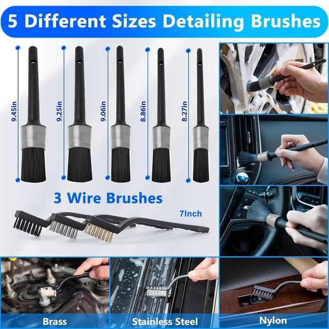 Alt view image 5 of 7 - Car Detailing Kit with Foam Gun, Car Wash Mop for Deep Cleaning