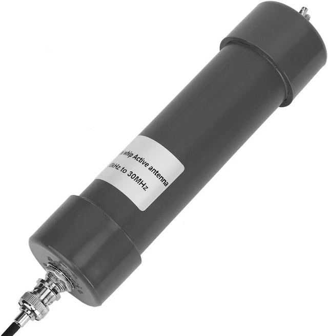 Alt view image 7 of 7 - Active Antenna, 10 kHz to 30 MHz Mini Whip Active Antenna with Portable Cable for Radio Communication