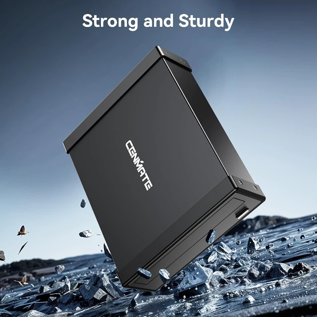 Alt view image 5 of 7 - 5.25" Blu-Ray/CD/DVD SATA Drive Enclosure with USB A/C 3.0, 5.25 Drive Enclosure, Optical Drive Enclosure fit any drive depth up to 171mm, Aluminum Alloy, Hot swappable(Optical Drive not Included)
