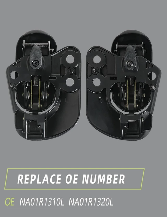 Alt view image 5 of 6 - Soft Top Convertible Roof Latch Lock LH RH (1Pair)