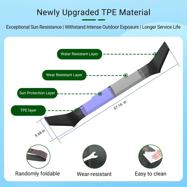 Alt view image 4 of 7 - Hood Deflector Compatible with 2016-2023 Toyota Tacoma