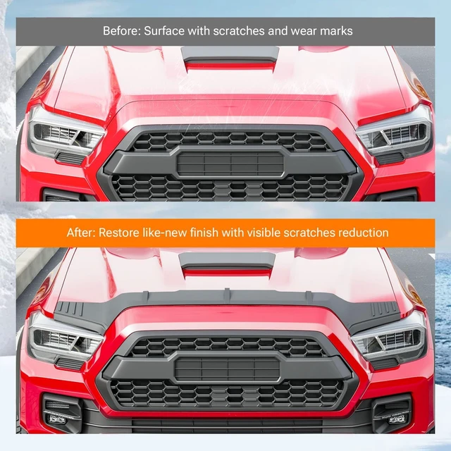 Alt view image 3 of 7 - Hood Protector Compatible with 2016-2023 Toyota Tacoma