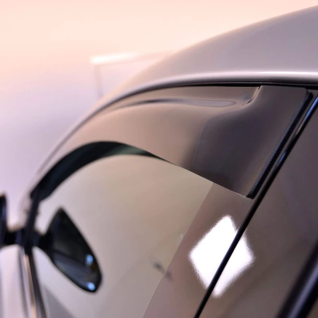Alt view image 3 of 4 - 4PCS Side Window Wind Deflectors for Benz E-Class W211 2003-2009 MB13