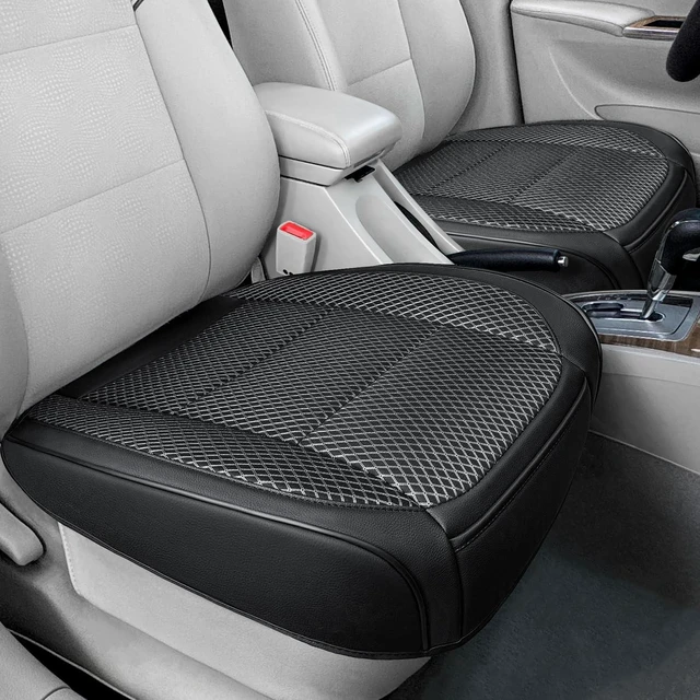 Main image of 2 Pack Black Ventilated Bottom Car Seat Cover