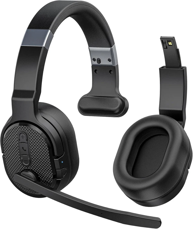 Main image of Trucker Bluetooth Headset, Wireless Headset with Mic for Work