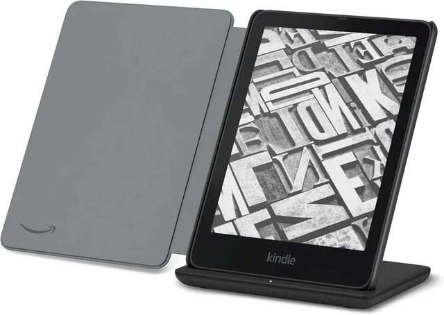 Alt view image 4 of 6 - Made for Amazon, Wireless Charging Dock for Kindle Paperwhite Signature Editions (2022 & 2024 Releases) and Kindle Colorsoft Signature Edition