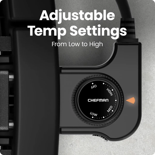 Alt view image 4 of 7 - Smokeless Indoor Electric Grill, Extra Large Grilling Surface, Nonstick Table Top Grill for Indoor Grilling and BBQ with Adjustable Temperature Control, Drip Tray, Dishwasher-Safe Parts