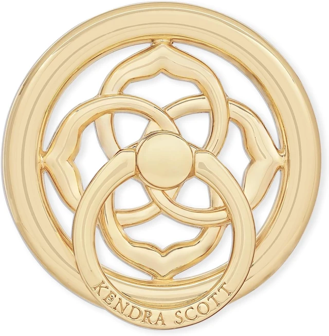 Alt view image 6 of 6 - Magnetic Phone Ring Grip with Stand - Gold Medallion
