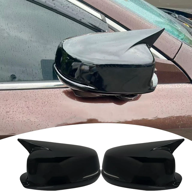 Main image of Side Mirror Cover,for 9TH Honda Accord 2013 2014 2015 2016 2017, Bright Black Side Rear Mirror Covers Body Kit Accessories for CarsDesigned for Models with Turn Signals