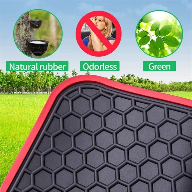 Alt view image 2 of 5 - Car Floor Mats All Weather Custom Fit for Hyundai Kona 2018-2023