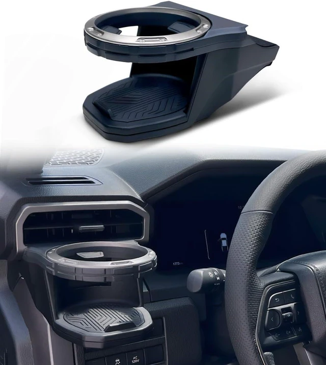 Main image of Cup Holder Beverage Holder, Tacoma & 4RUNNER, Cup Console for Tacoma (N400, 2024+ Model Year) and 4Runner (N500, 2025+ Model Year) Accessories