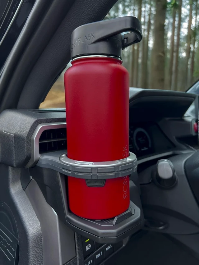 Alt view image 4 of 6 - Cup Holder Beverage Holder, Tacoma & 4RUNNER, Cup Console for Tacoma (N400, 2024+ Model Year) and 4Runner (N500, 2025+ Model Year) Accessories