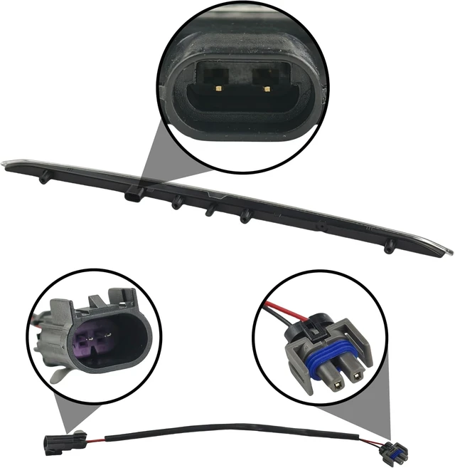 Alt view image 6 of 6 - Third Brake Light 3rd Brake Light Assembly fit for Ford Edge 2015-2024