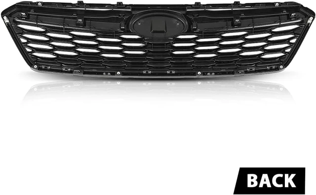 Alt view image 4 of 7 - Front Bumper Grille Grill Assembly Chrome SU1200170, SU1212105