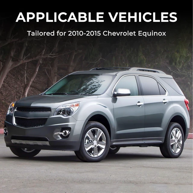 Alt view image 4 of 7 - Front Grille Fit For 2010-2015 Chevrolet Equinox Lower Bumper Grille