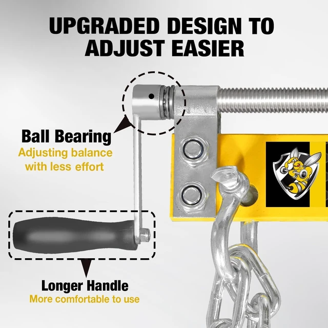 Alt view image 2 of 7 - Engine Hoist Shop Crane Engine Leveler 1500lbs