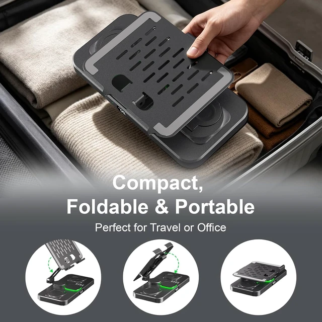 Alt view image 7 of 7 - Wireless Charger for Devices, Not for Galaxy Watch 9/ Watch Ultra 2