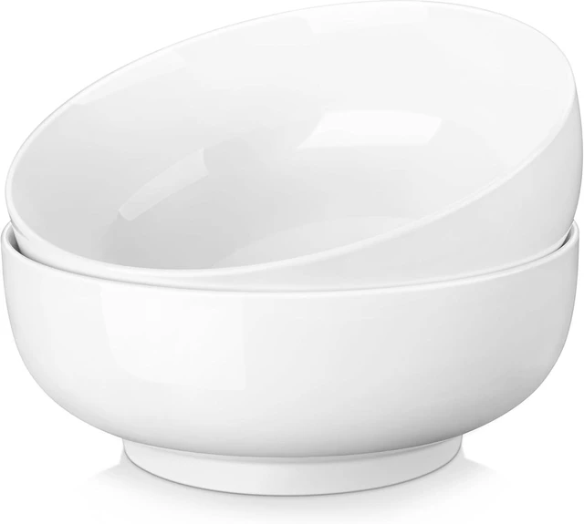 Main image of Large Serving Bowls, 114 OZ(10") Ceramic Salad Bowls Set of 2