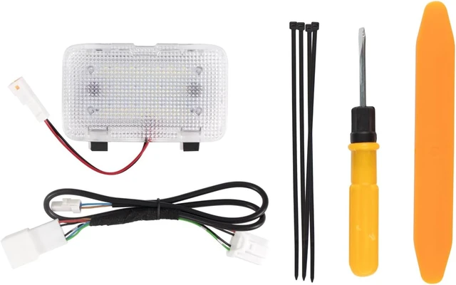 Alt view image 2 of 7 - for Toyota RAV4 2026 Car Accessories Trunk Power Tailgate Ceiling Lighting Interior Replacement Cargo LED Lights Lamps Kit to Hatch Door 1PC
