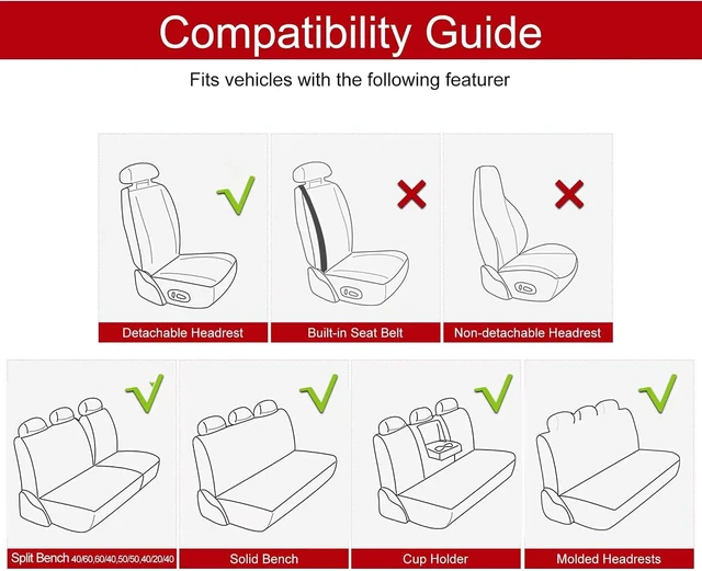 Alt view image 4 of 7 - Universal Front Leather Car Seat Covers Pink 2 Pcs Luxury Seat Covers, Anti-Slip Waterproof Auto Driver Cushions Fit SUV Pickup Van Sedan, Chevy Silverado GMC Sierra Dodge Ram Tacoma Ford