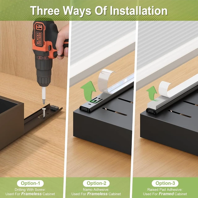 Alt view image 4 of 6 - 2-Pack-Expandable-Pull-Out-Cabinet-Organizers, No Drill Slide Out Drawers